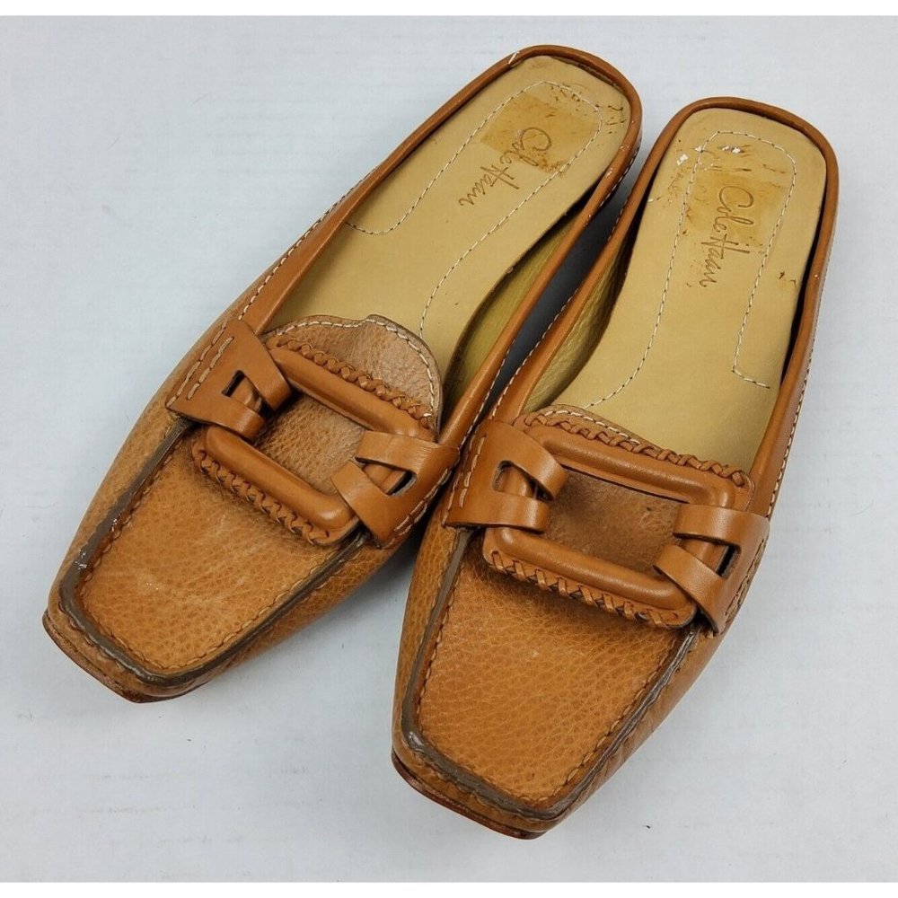 Cole Haan Women's Leather Slide Slip On Shoes Size 6B